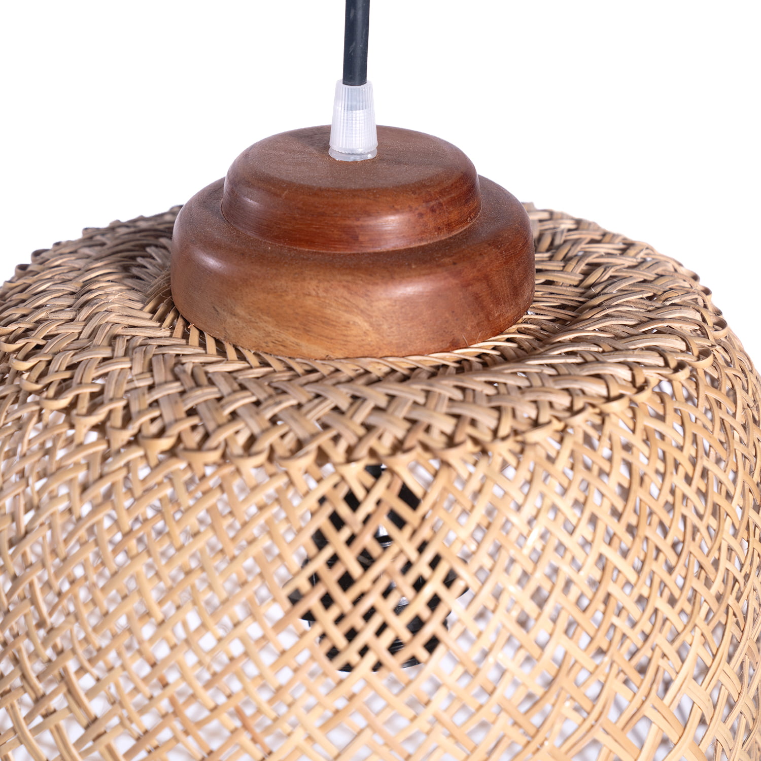 Anjat Lampadario Rattan Dia 25x40 Antonio D Erasmo Home