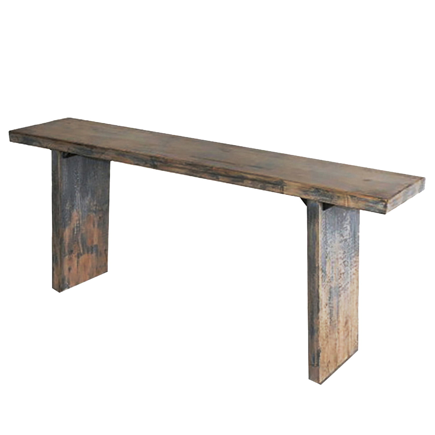 Barros consolle – legno di Pino – 183x39x76h