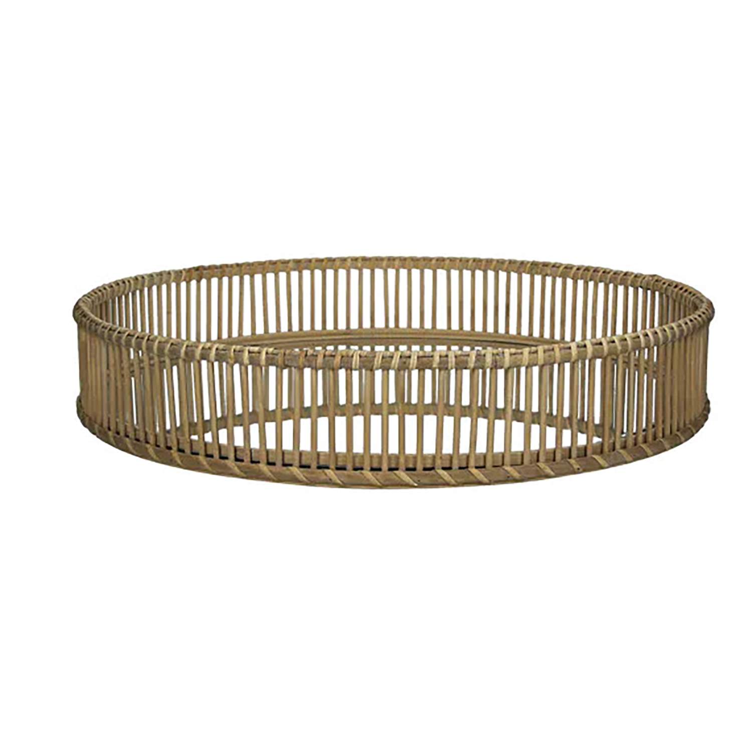 Vassoio con specchio – bamboo – Dia.60x10h
