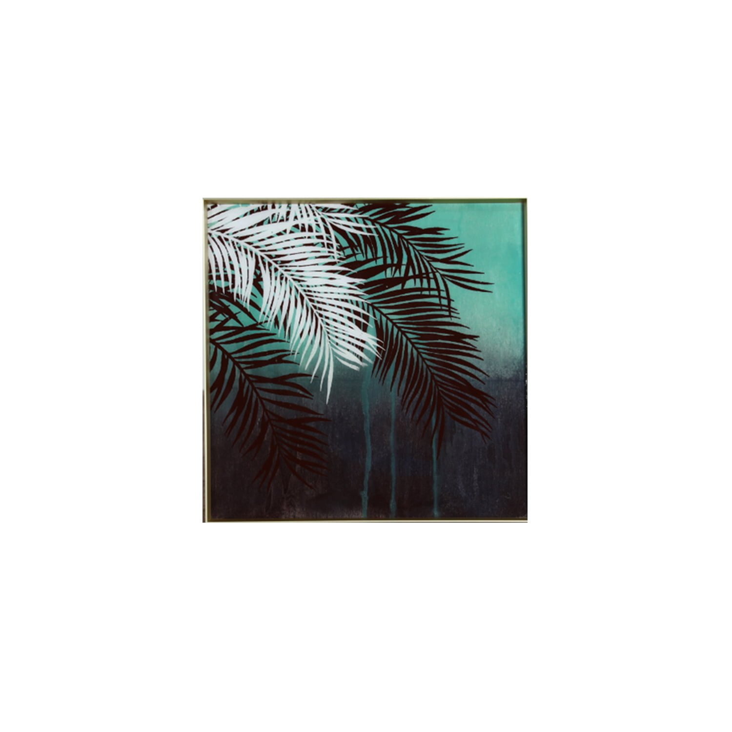Pannello decorativo con palme - legno di Paulownia - 40x3x40h - Antonio  D'Erasmo, Home & Garden Furniture
