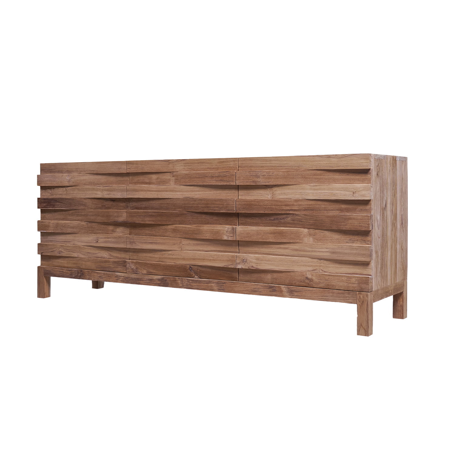 Fascia madia/porta tv – legno Teak – 180x45x70h