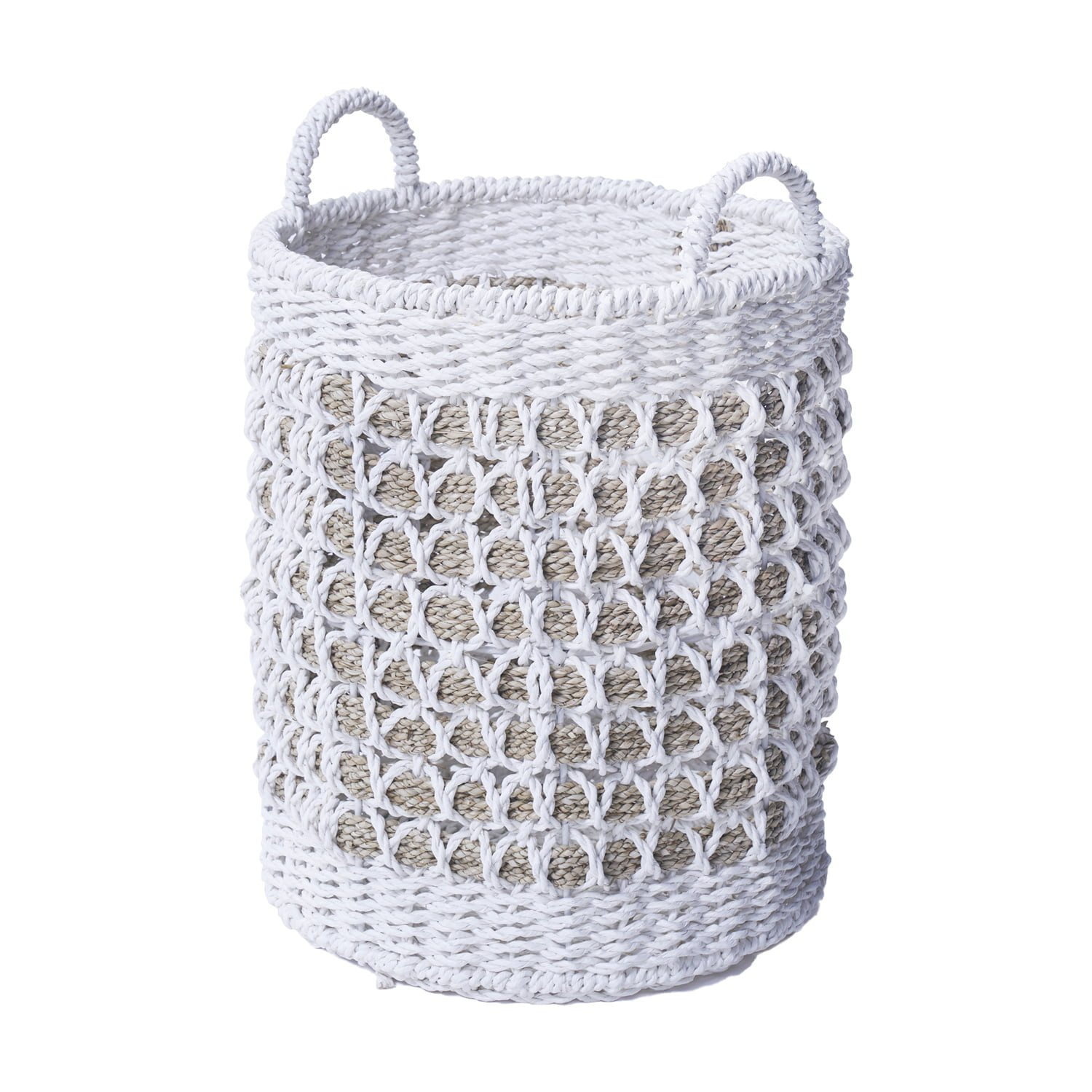 Cesto In Vimini Con Manici 30cm Altezza 22cm Per Piantare It 16471