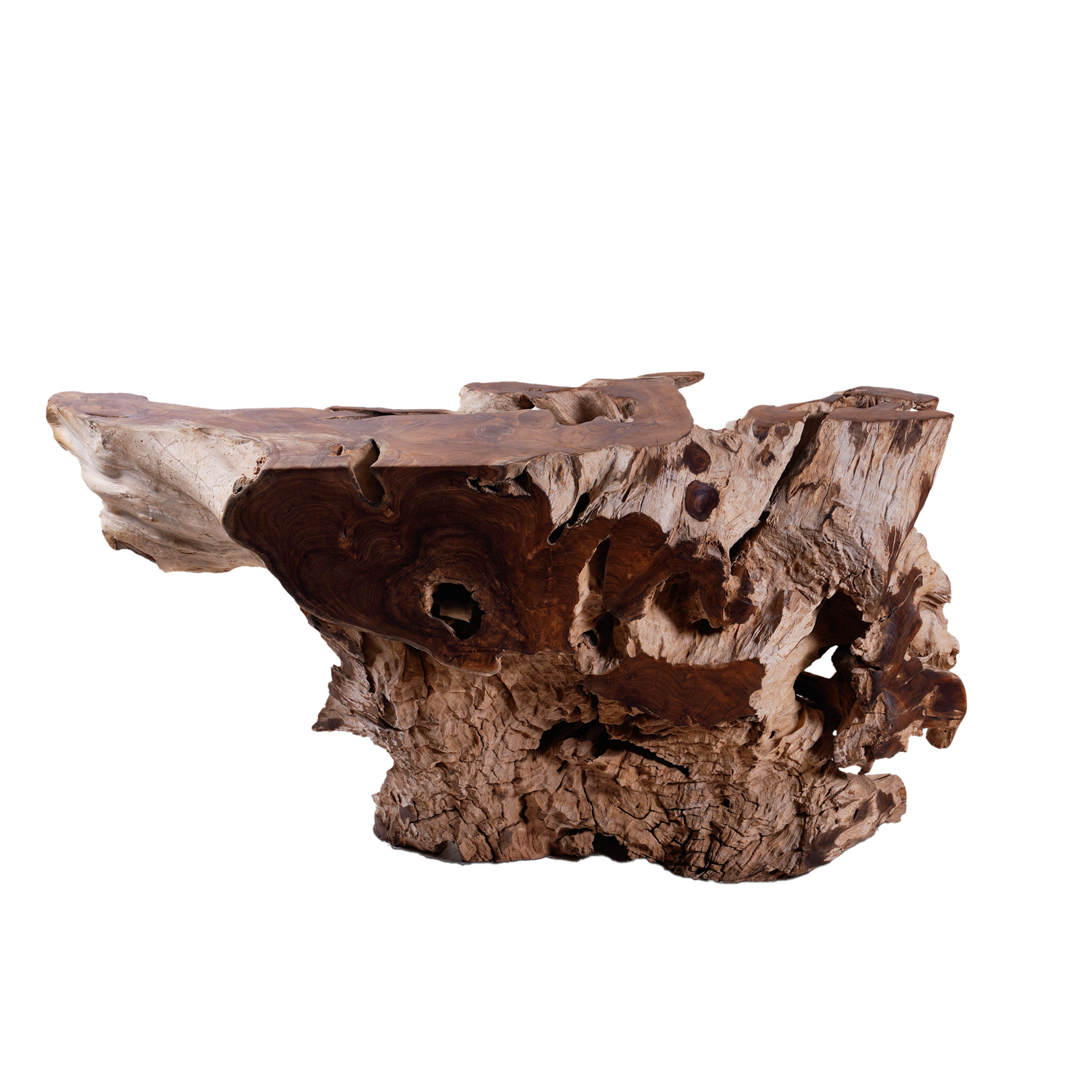 Radice console – legno Teak – 175x65x89h