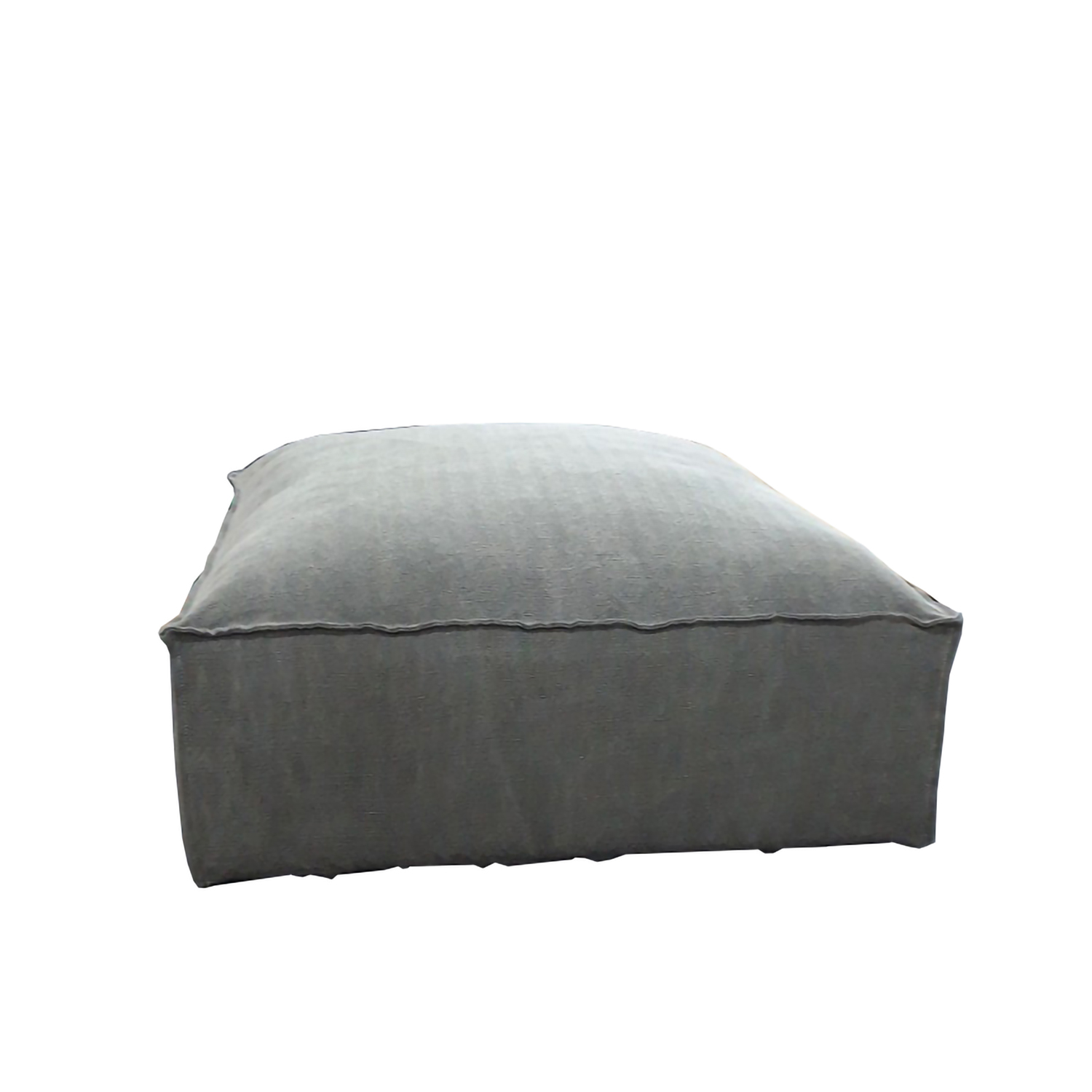Cube pouff – tessuto – 100x100x43h