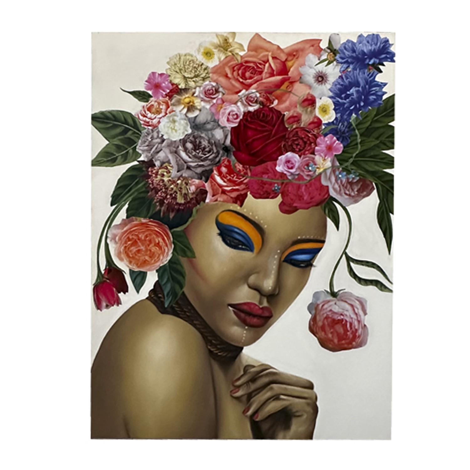 Quadro donna - pittura acrilica - 100x140h - Antonio D'Erasmo, Home &  Garden Furniture