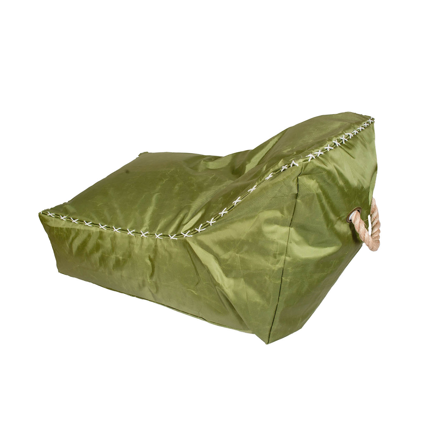 Poltrona a sacco Verde Brillante – Polyestere – 70x100x70h