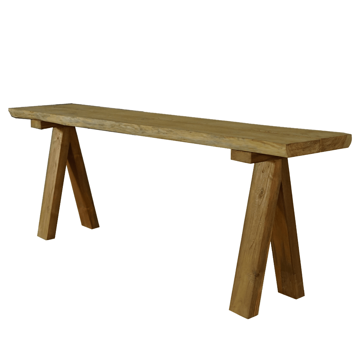 Lambeng consolle – legno Teak – 220x40x80h