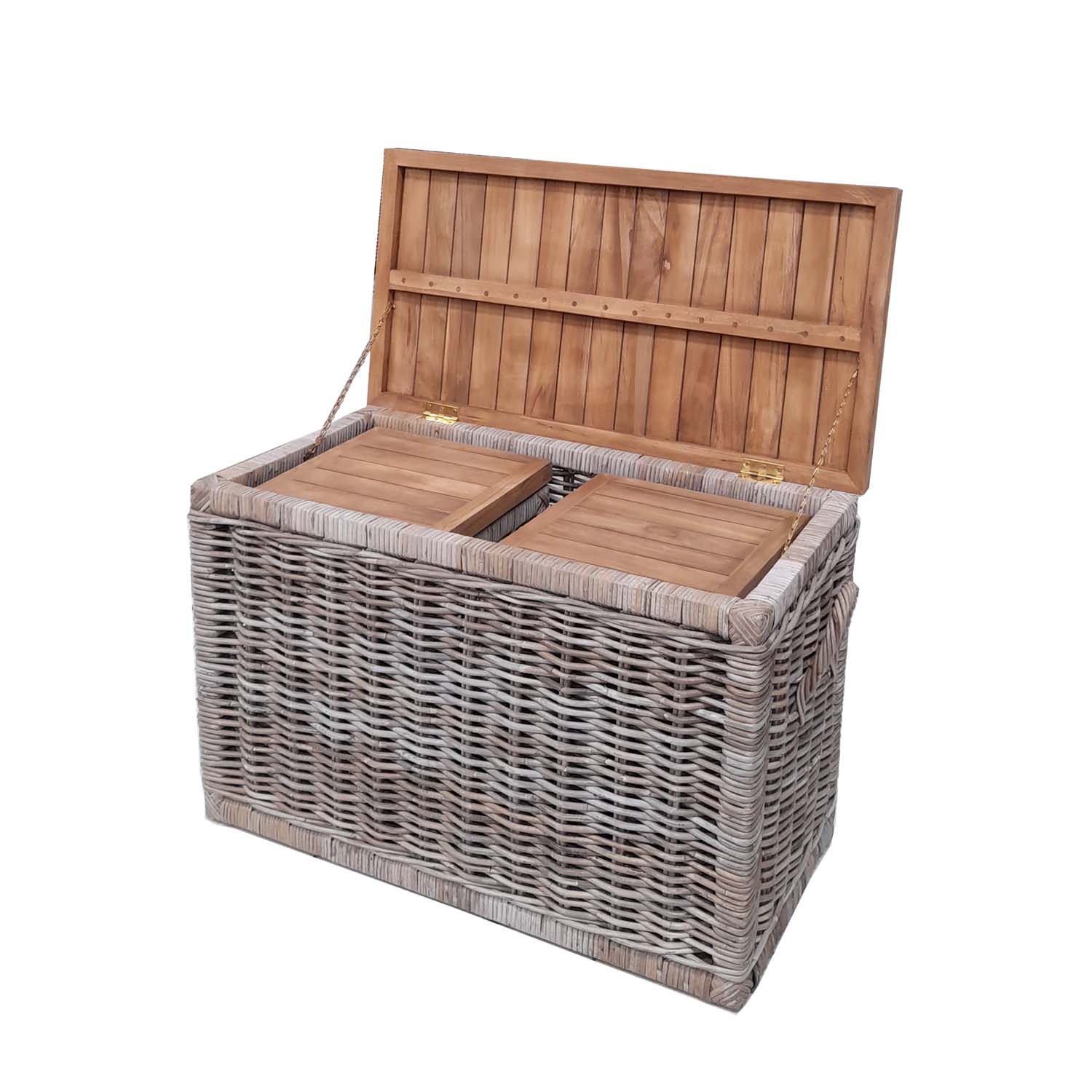 Hanson cassapanca – midollino naturale – 90x42x55h
