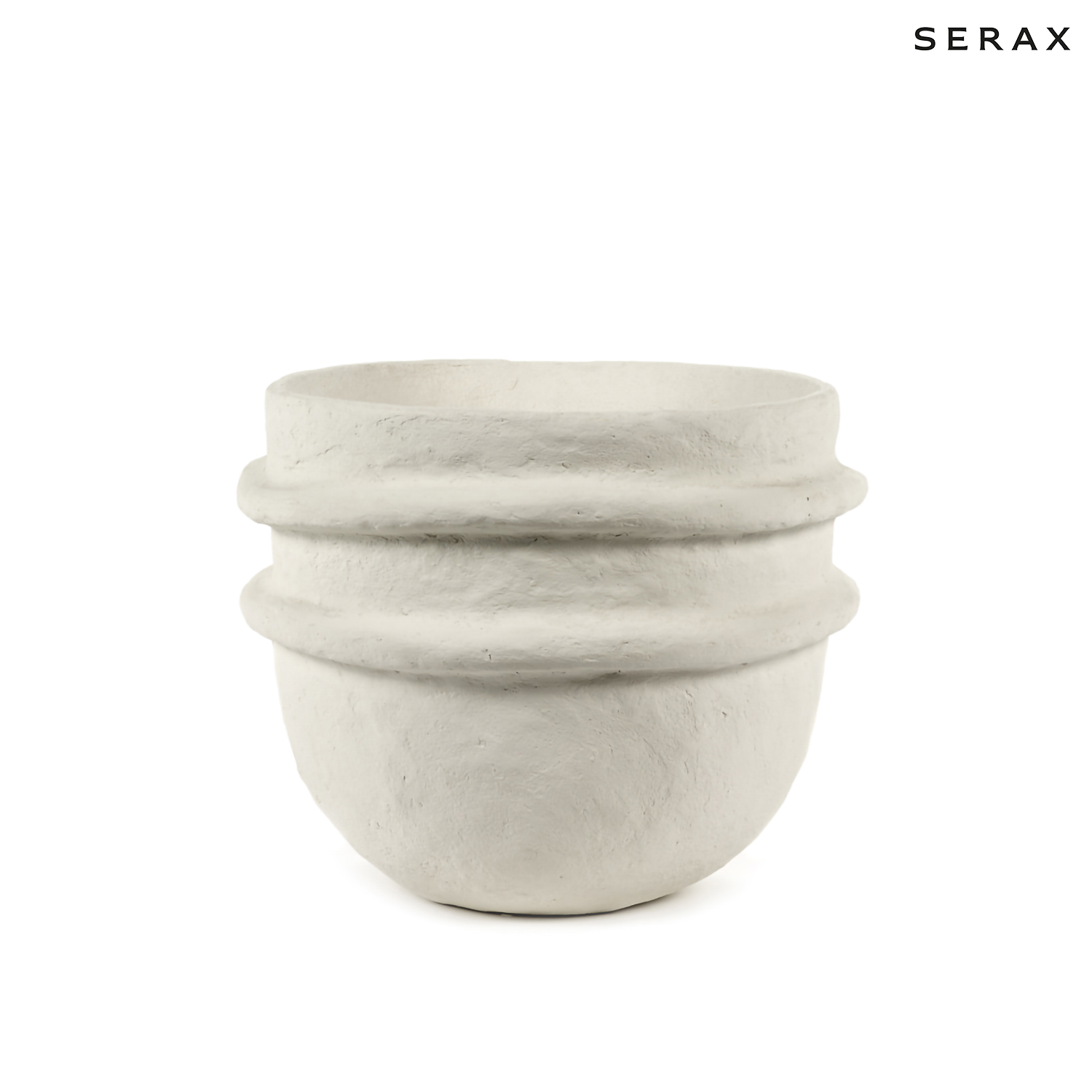Serax Terra bianca vaso – cartapesta – Dia.30×28