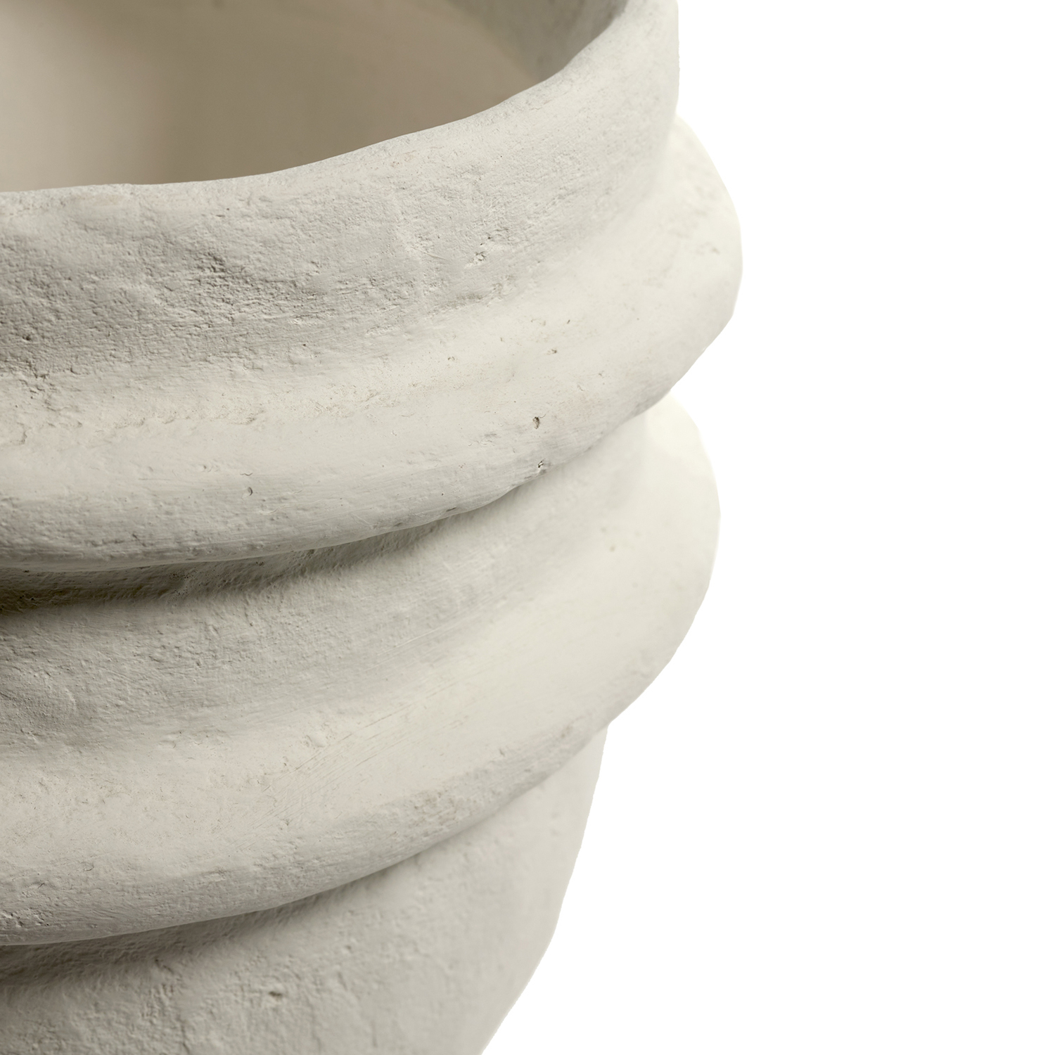 Serax Terra bianca vaso – cartapesta – Dia.30×28