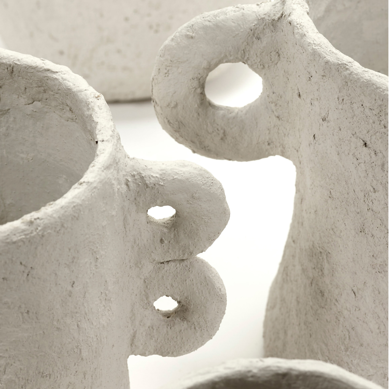 Serax Terra bianca vaso – cartapesta – 40x22x23h