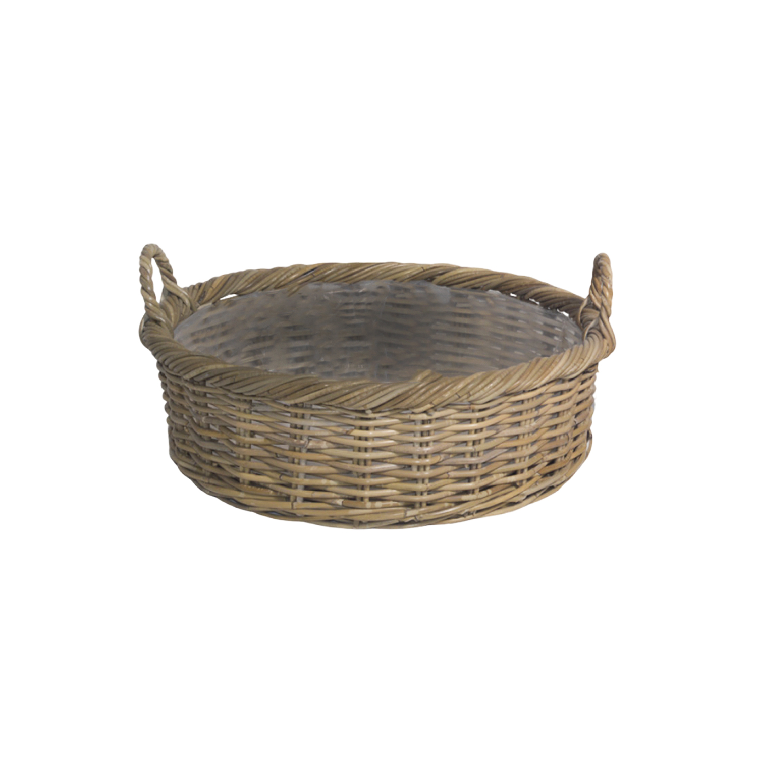 Marathi cesto – midollino naturale – Dia.60×20