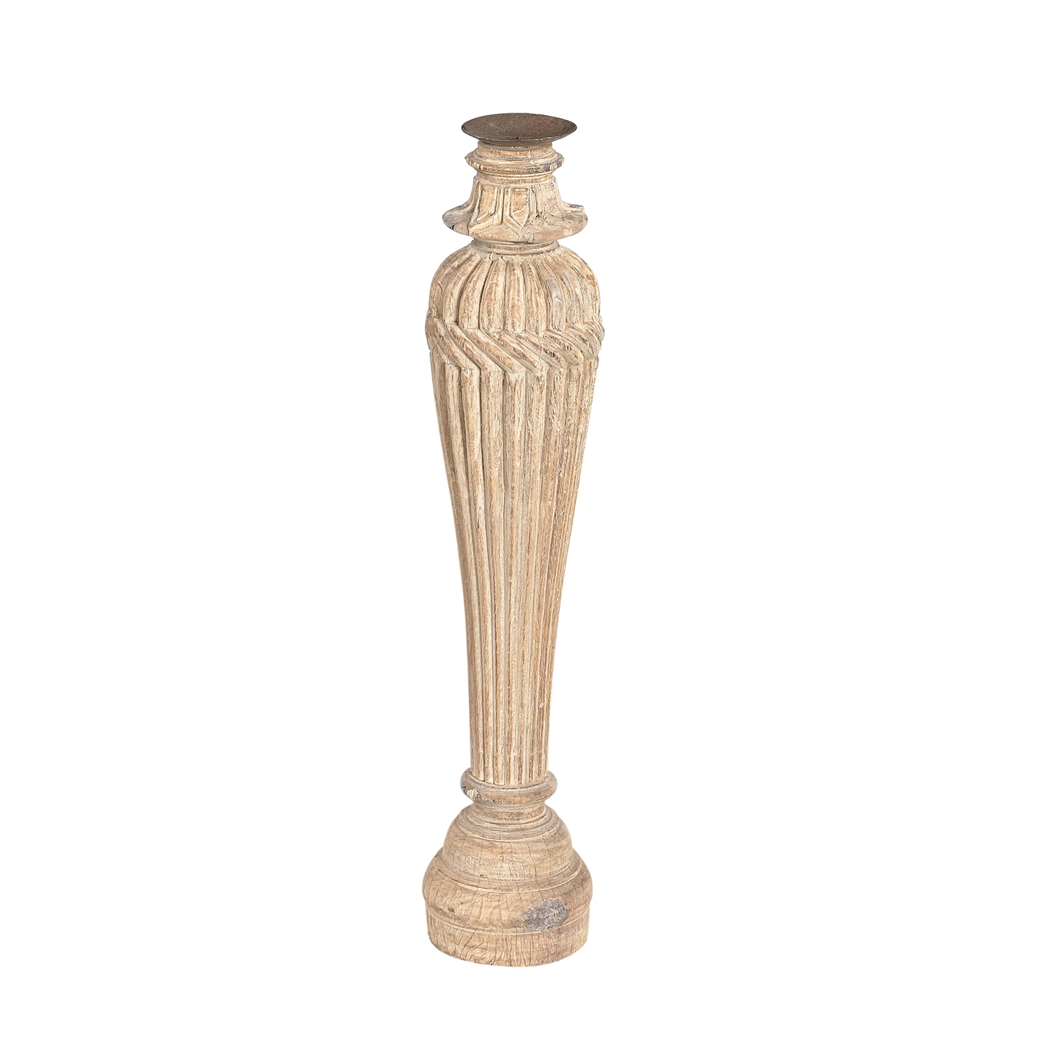 Portacandela – Teak – Dia.15×66