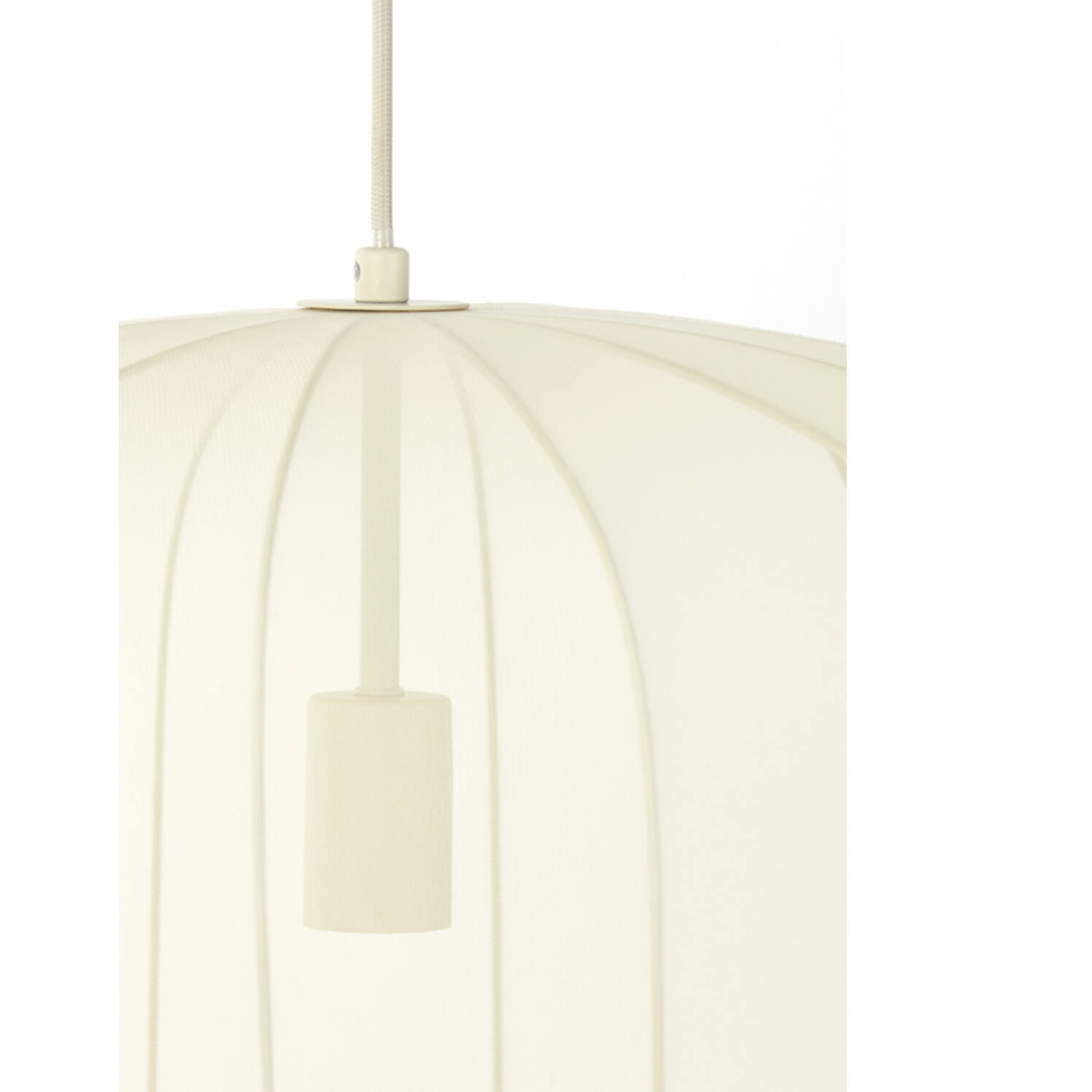 Plumeria lampada a sospensione – tessuto – Dia.60x45h