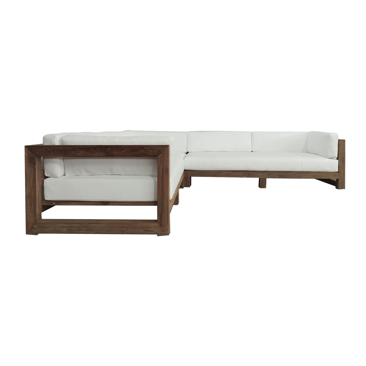 Divano Alaska – legno Teak – 300x300x62h